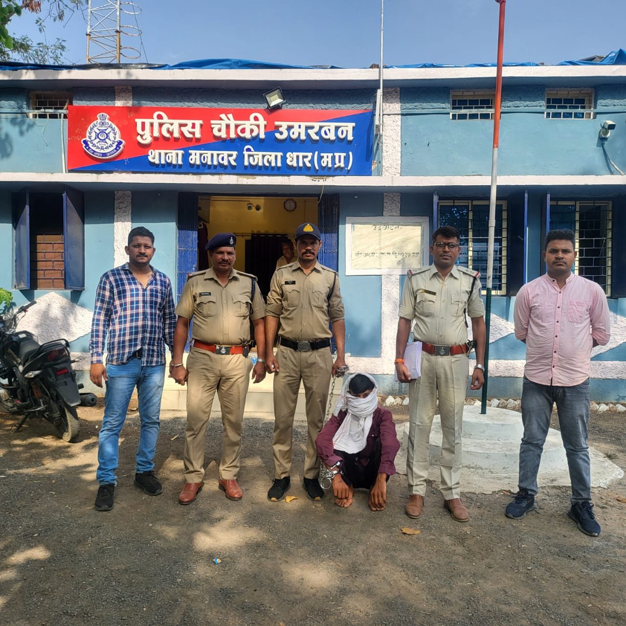 अंधे कत्ल का खुलासा नाबालिक बालिका का हत्यारा 24 घंटे के भीतर गिरफ्तार।