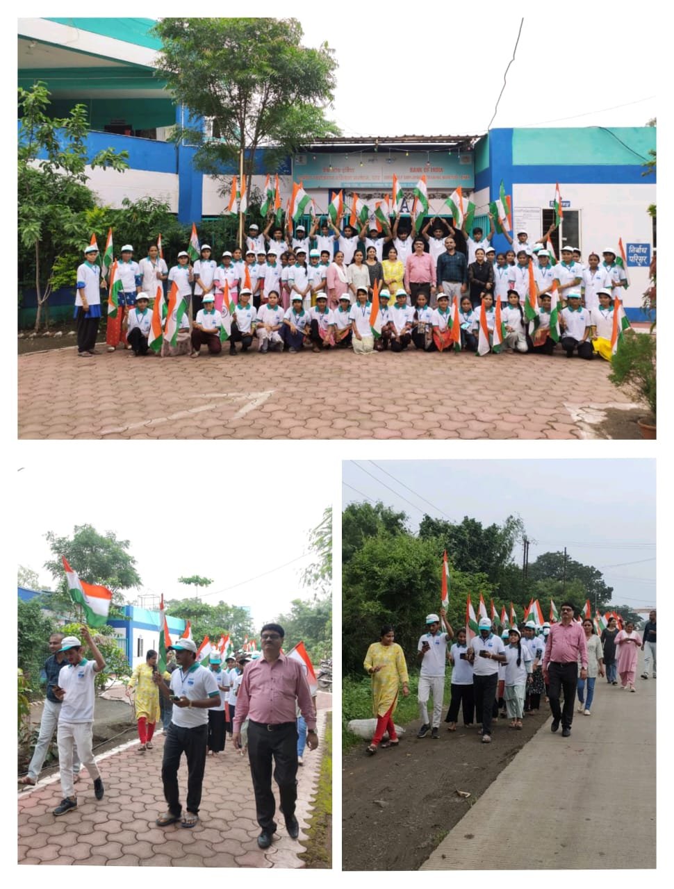 धार। स्टार स्वरोजगार प्रशिक्षण संस्थान धार में *हर घर तिरंगा* अभियान अंतर्गत कार्यक्रम आयोजित कर तिरंगा यात्रा रैली निकाली गई।