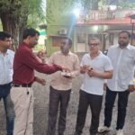 नेशन बुलेटिन धार। सिंगार के कार्यालय पर खुशी की लहर।