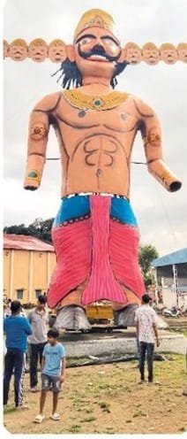 नेशन बुलेटिन धार। भव्य आतिशबाजी के साथ किला मैदान पर होगा रावण दहन।