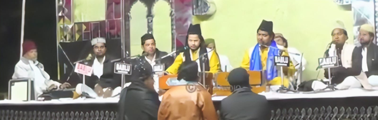 नेशन बुलेटिन धार।सूफियाना रंगों में डूबी धार उर्स में कव्वाली की महफिल बाबा कमाल के आस्ताने पर गूंजे अमीर खुसरो के रूहानी तराने।