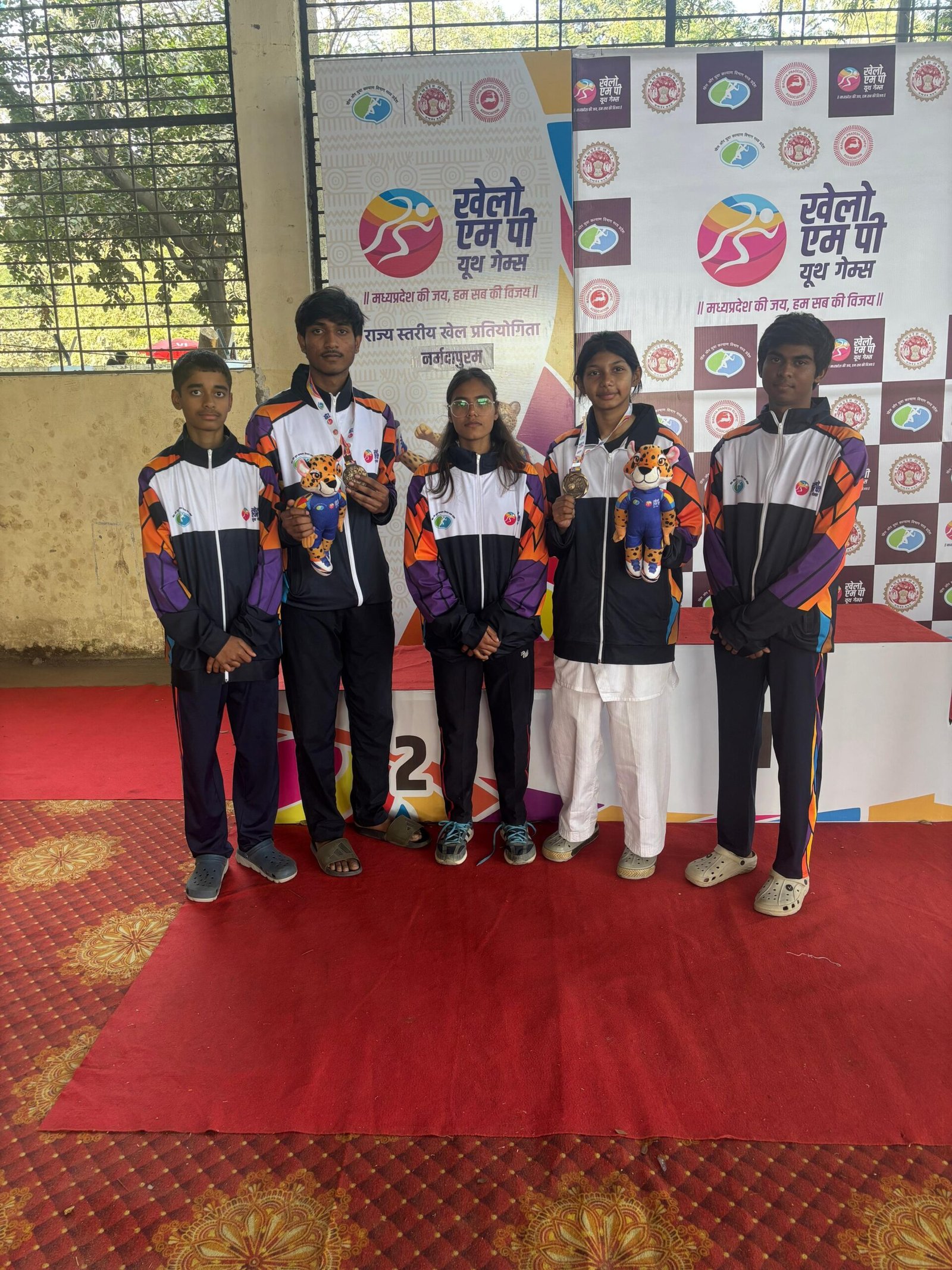 नेशन बुलेटिन धार।  एम.पी. यूथ गेम्स में धार के खिलाड़ियों का शानदार प्रदर्शन, दो स्वर्ण पदक जीते।