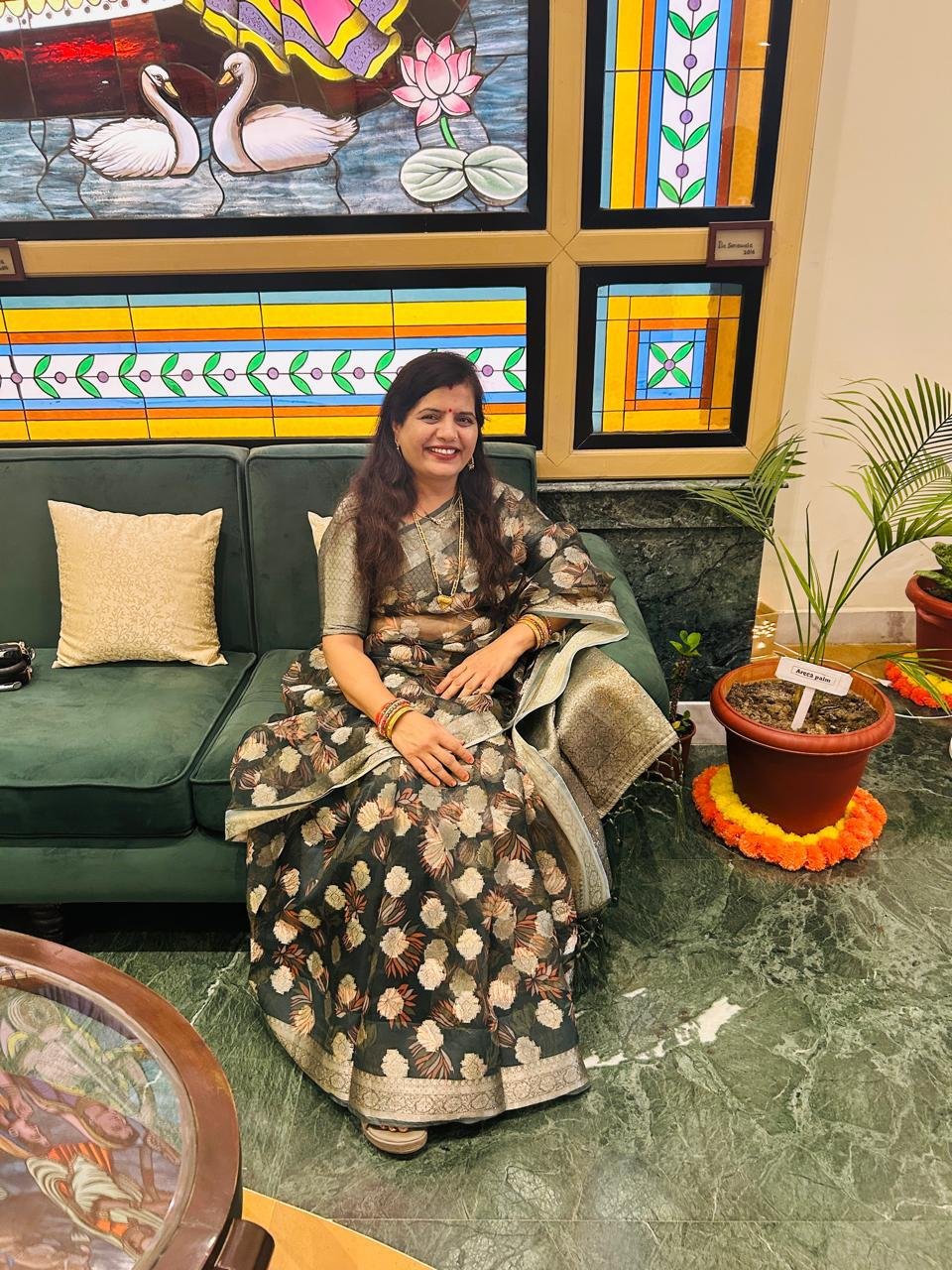 नेशन बुलेटिन धार।श्रीमती नीता हितेंद्र शर्मा गुर्जर गोड ब्राह्मण महिला महासभा की जिला अध्यक्ष मनोनीत।