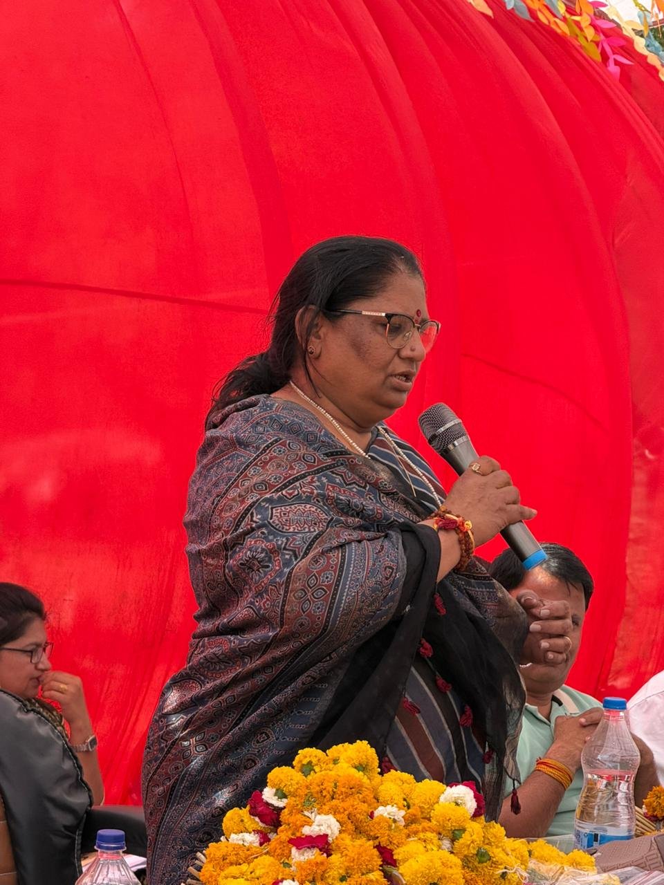 नेशन बुलेटिन धार। कैबिनेट मंत्री निर्मला भूरिया बोलीं – क्षेत्र का विकास ही मेरी पहली प्राथमिकता।