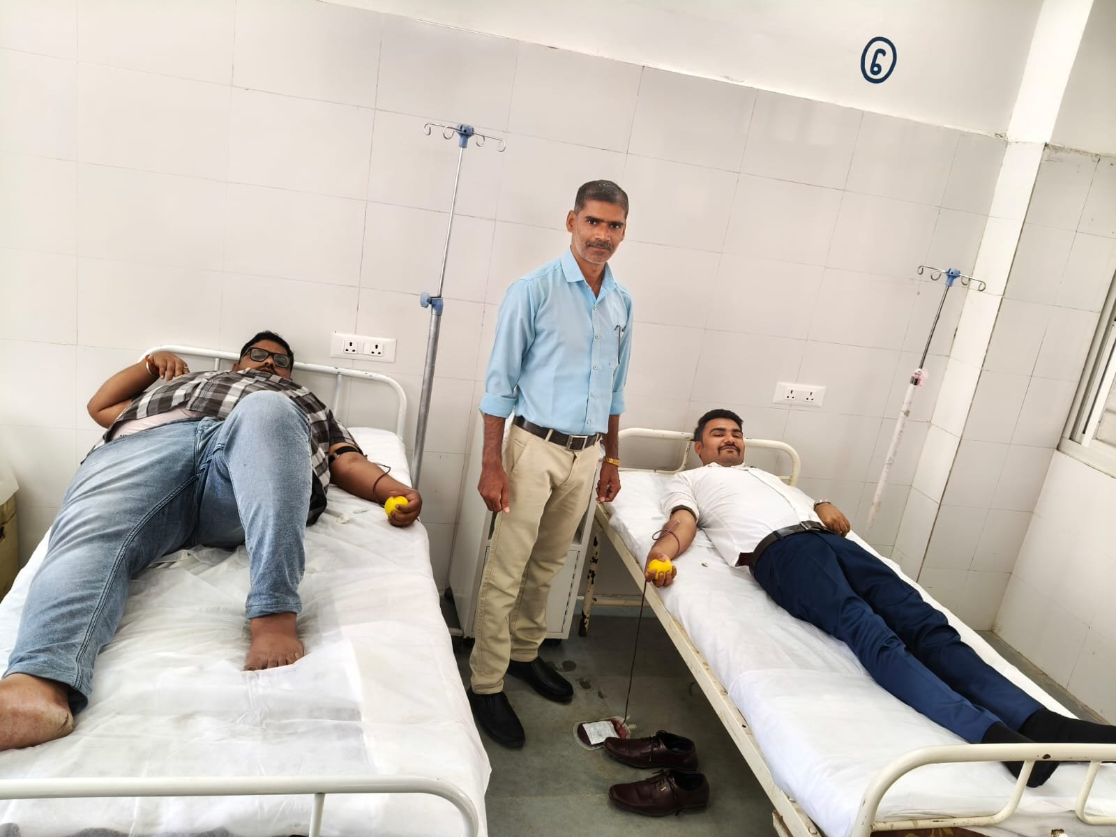 नेशन बुलेटिन धार। झकनावदा सामुदायिक स्वास्थ्य केंद्र में रक्तदान शिविर का आयोजन।