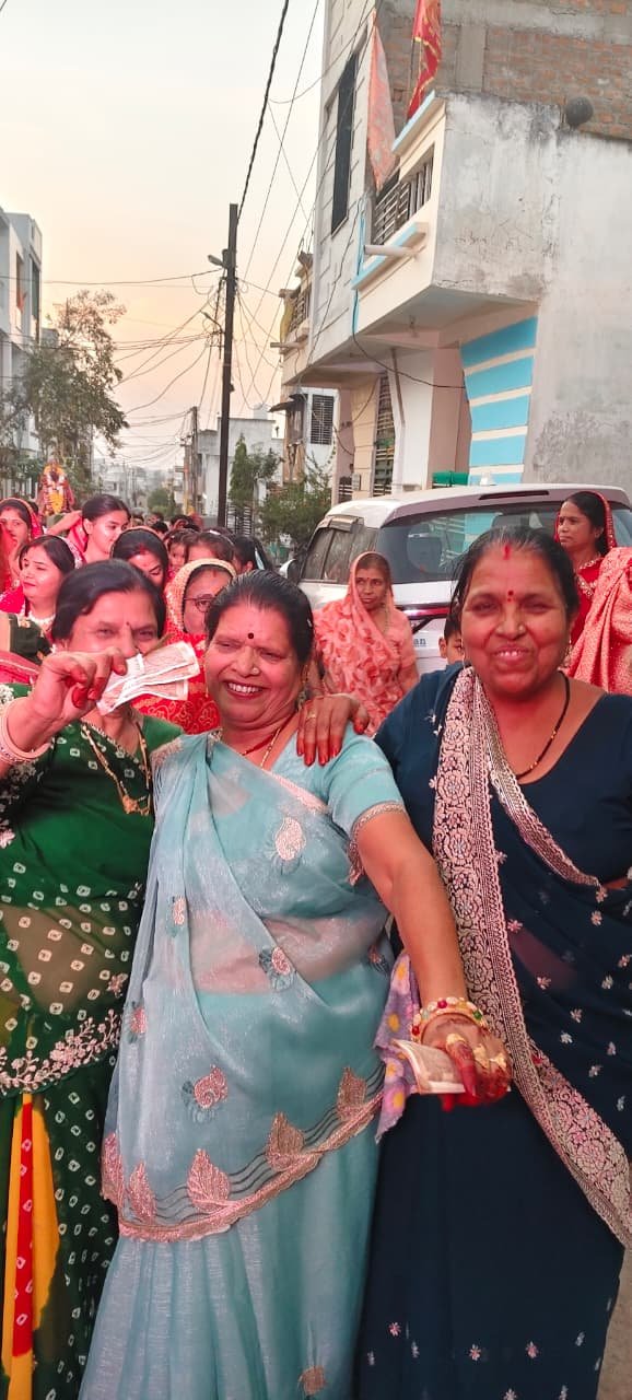 नेशन बुलेटिन धार। ब्राह्मण महिला मंडल – गणगौर महोत्सव ,चल समारोह संपन्न।