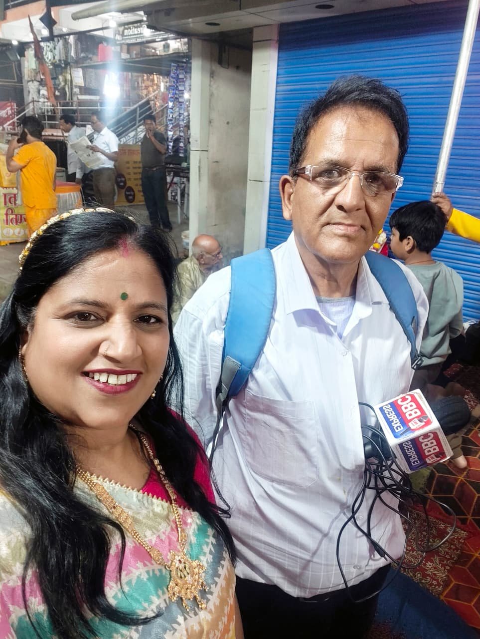 नेशन बुलेटिन धार। समाज सेविका कल्पना पटवा ने अन्नपूर्णा हनुमान मंदिर में की पूजा-अर्चना, लिया संतों का आशीर्वाद।