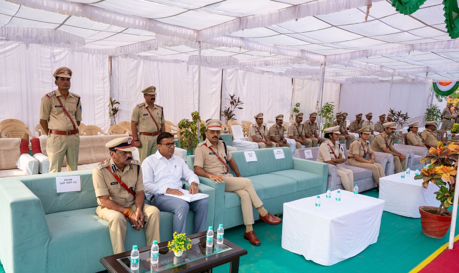 नेशन बुलेटिन धार। 34वीं वाहिनी विसबल धार में पूर्ण सैन्य सम्मान व गौरव के साथ आयोजित हुई पुलिस स्मृति दिवस शहीद परेड; अमर शहीदों को अर्पित किए गए श्रद्धासुमन।